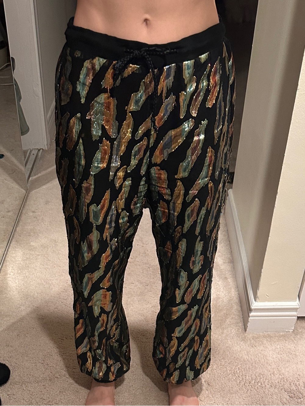 House of Harlow 1960 x REVOLVE Andres Pant in Copper